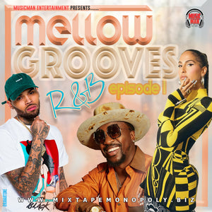 Mellow Grooves Radio, USB Flash Drive, Thumb Drive, R&B, Neo Soul Music, 13+ Hours, 12 Sets