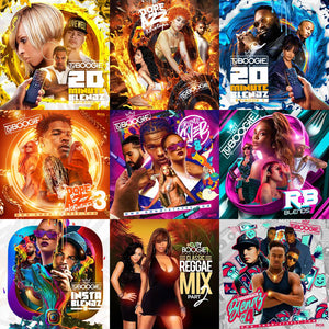 DJ Ty Boogie 2023 Rap, Reggae, Throwback, R&B, Blends, USB Flash Drive, Thumb Drive, 8+ Hours