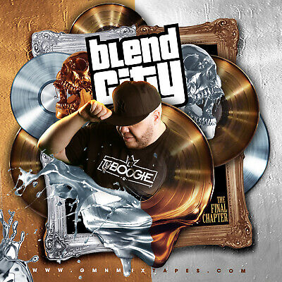 DJ TY BOOGIE - BLEND CITY: THE FINAL CHAPTER (MIX CD) HIP-HOP AND R&B BLENDS