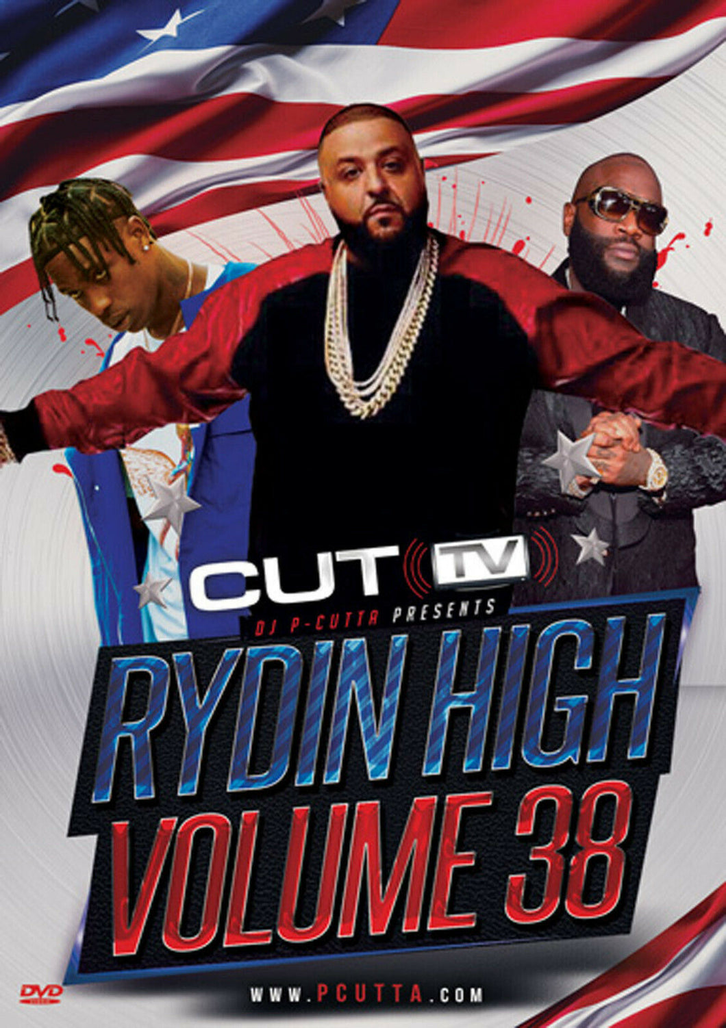 CUT TV - RYDIN HIGH VOL. 38 (MUSIC VIDEO DVD) FUTURE, DJ KHALED, MIGOS, 2 CHAINZ