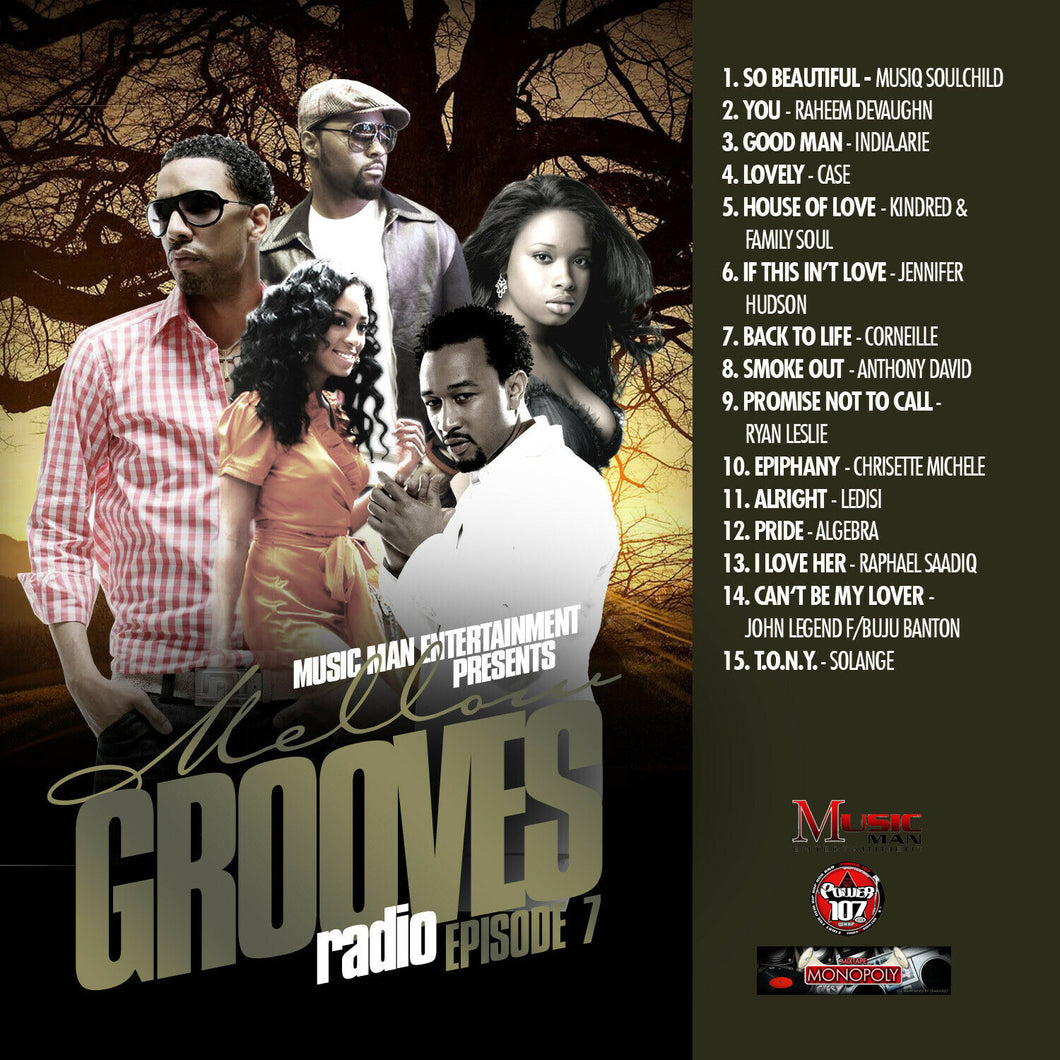 Mellow Grooves Radio Episode 7 (MIX CD)