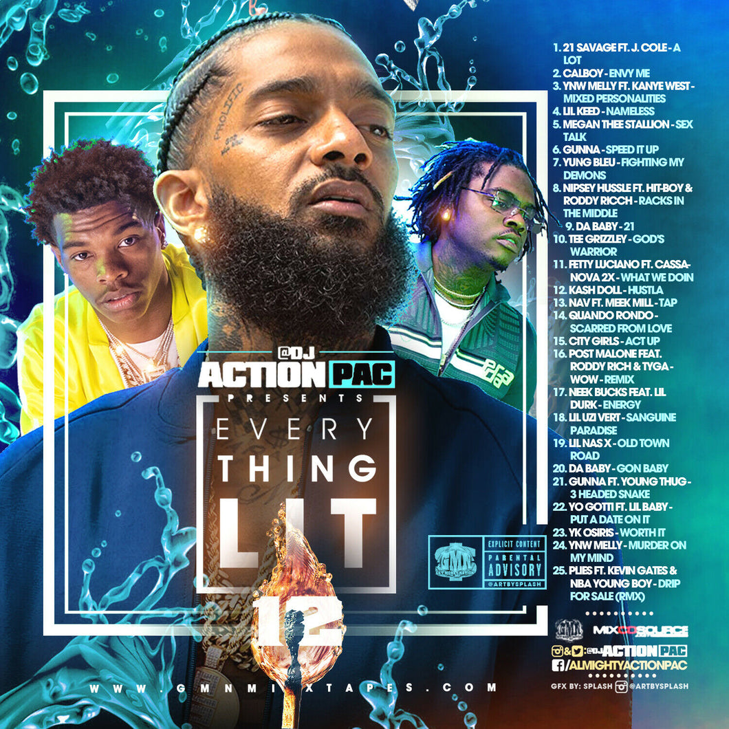 DJ ACTION PAC - EVERYTHING LIT 12