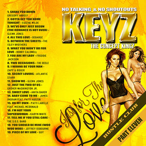 DJ KEYZ - JUST FOR THE LOVE PT. 11 (MIX CD) [DEBARGE, THE ISLEY BROTHERS, ANITA BAKER...]