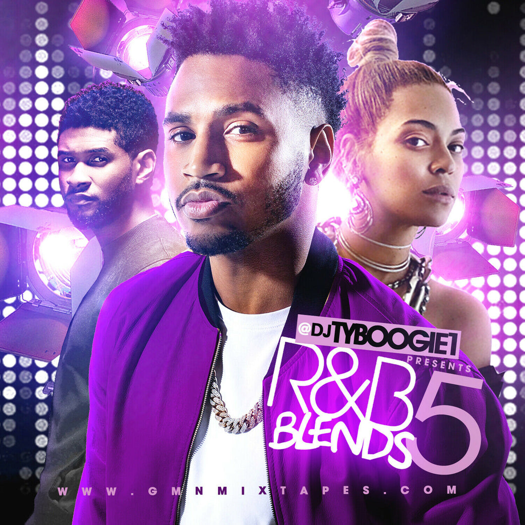 DJ TY BOOGIE - R&B BLENDS 5 (ALL R&B REMIXES)