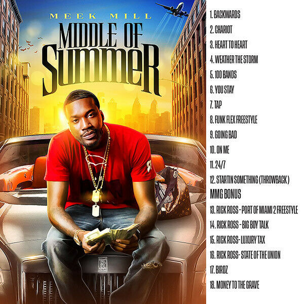 BIG MIKE - MEEK MILL: MIDDLE OF SUMMER (FEATURES AND FREESTYLES)