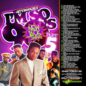 DJ TY BOOGIE - I'M SO 90's Pt. 5 (MIX CD) NEW JACK SWING and BLENDS