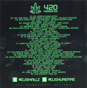 DJ SMALLZ x DJ SHURFIRE - 420 FAVORITES (SOUTHERN SMOKE SPECIAL EDITION)